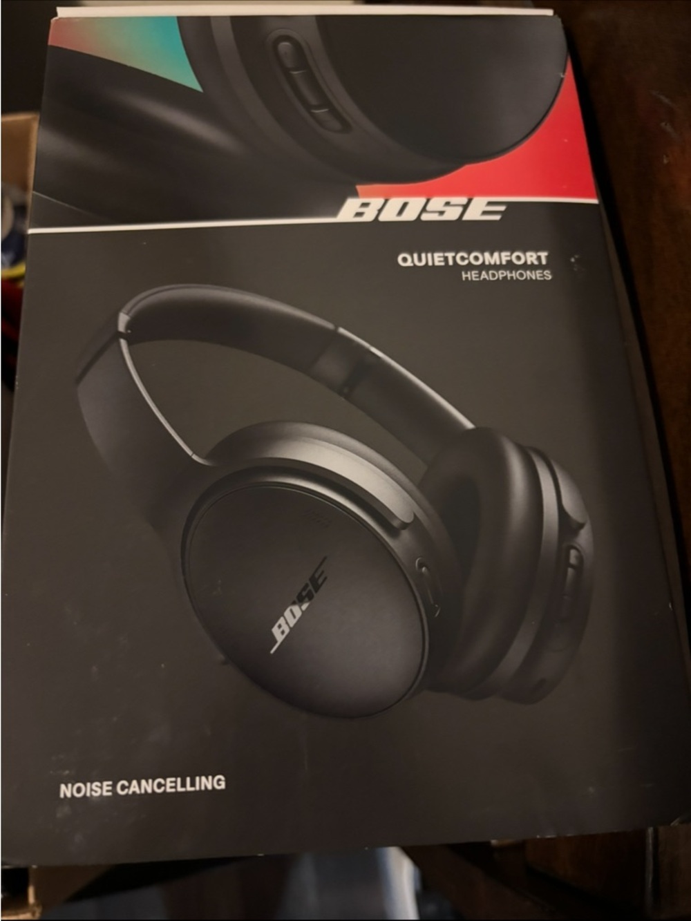 Bose QuietComfort Over-Ear Headphones - Black